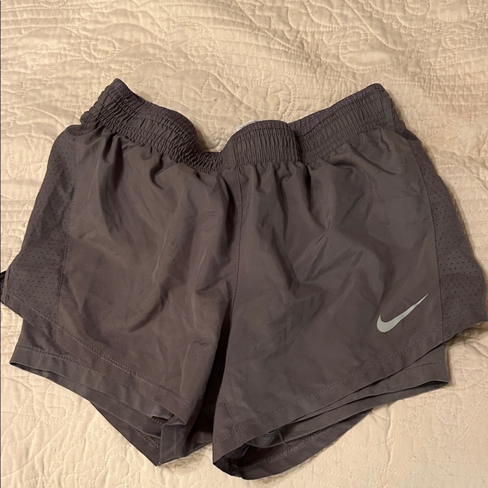 Nike Women's Grey Athletic Shorts